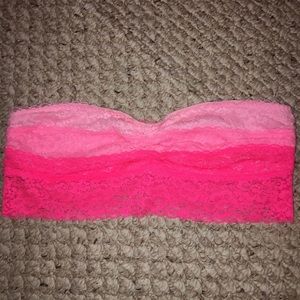 Vs Pink Pink Lace Bralette